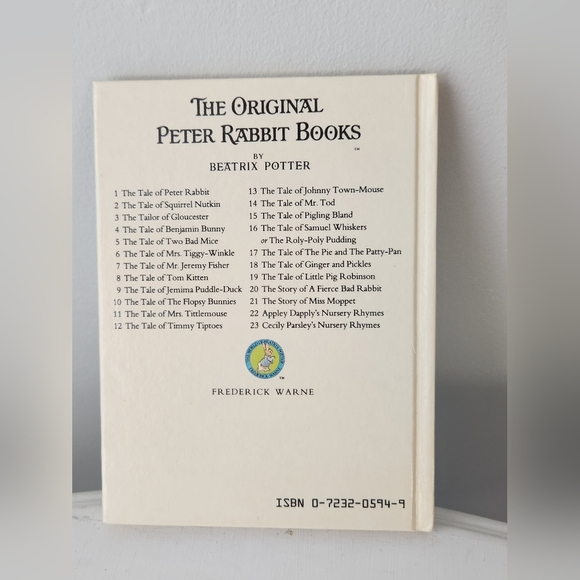 Set of 2 Beatrix Potter Books #2 Squirrel Nutkin & #3 Tailor of Gloucester - Picture 4 of 10